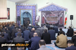 مراسم سوگواری و عزاداری شهادت بزرگ بانوی جهان اسلام حضرت فاطمه زهرا (س) و ادای احترام به سردار دلها حاج قاسم سلیمانی . 2