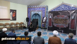 مراسم سوگواری و عزاداری شهادت بزرگ بانوی جهان اسلام حضرت فاطمه زهرا (س) و ادای احترام به سردار دلها حاج قاسم سلیمانی . 2