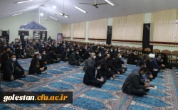 مراسم سوگواری و عزاداری شهادت بزرگ بانوی جهان اسلام حضرت فاطمه زهرا (س) و ادای احترام به سردار دلها حاج قاسم سلیمانی . 2