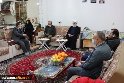 دیدار مسئولین مدیریت استان و پردیس آیت الله خامنه ای دانشگاه فرهنگیان با خانواده شهید والامقام محمدحسین لطفی