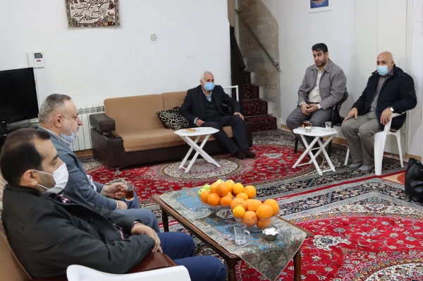 دیدار مسئولین مدیریت استان و پردیس آیت الله خامنه ای دانشگاه فرهنگیان با خانواده شهید والامقام محمدحسین لطفی 3