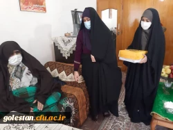 دیدار و تجلیل از مادر دانشجو معلم شهید حسین غلامی. 3