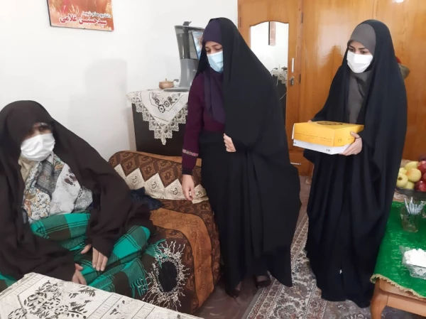 دیدار و تجلیل از مادر دانشجو معلم شهید حسین غلامی. 3