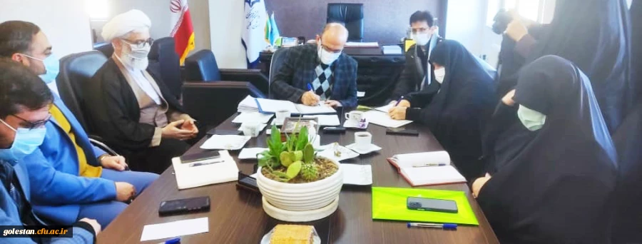 امضای تفاهم نامه همکاری دانشگاه فرهنگیان گلستان و حوزه علمیه خواهران 2