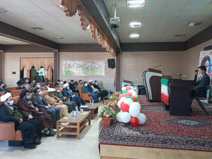 باحضور امام جمعه شهرستان گنبد کاووس حجت الاسلام والمسلمین ترابی به همراه جمعی از مسئولین دانشگاهی شهید بهشتی گنبد کاووس و دانشگاه آزاد و دانشگاه پیام نور  شهرستان گنبد کاووس برگزارشد.  5