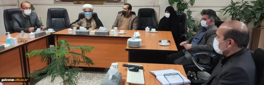 جلسه سرپرست دانشگاه فرهنگیان با مدیرکل جدید آموزش و پرورش گلستان 2
