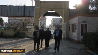 بازدید مهندس دهرویه معاونت استانداری و فرماندار ویژه گنبد کاووس از واحد دانشگاهی شهید بهشتی این شهرستان