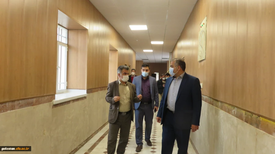 بازدید مهندس دهرویه معاونت استانداری و فرماندار ویژه گنبد کاووس از واحد دانشگاهی شهید بهشتی این شهرستان 3