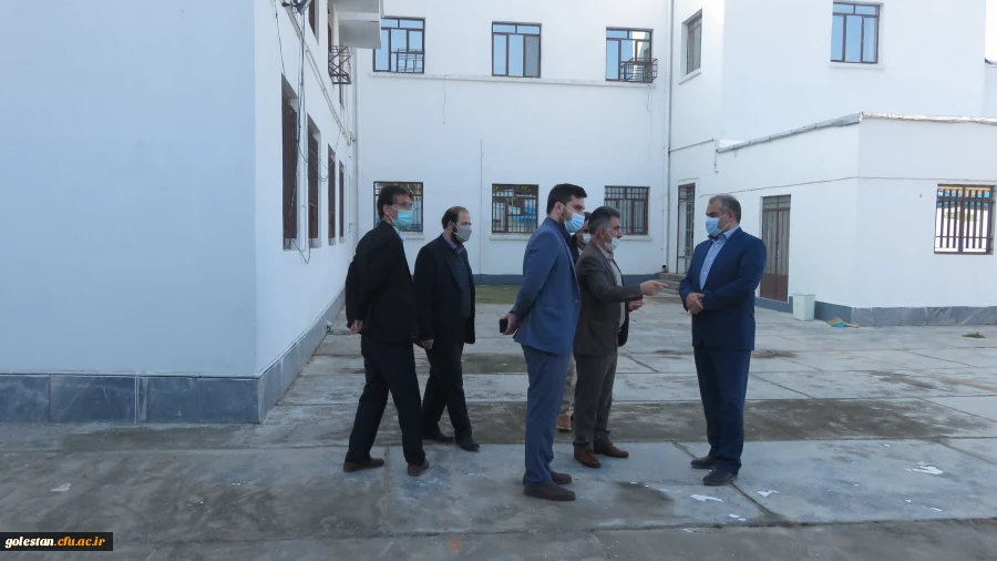 بازدید مهندس دهرویه معاونت استانداری و فرماندار ویژه گنبد کاووس از واحد دانشگاهی شهید بهشتی این شهرستان 6