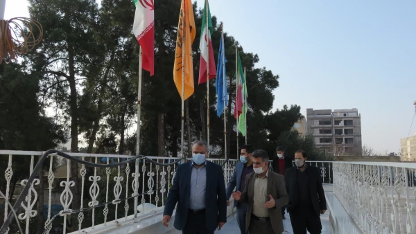 بازدید مهندس دهرویه معاونت استانداری و فرماندار ویژه گنبد کاووس از واحد دانشگاهی شهید بهشتی این شهرستان 7