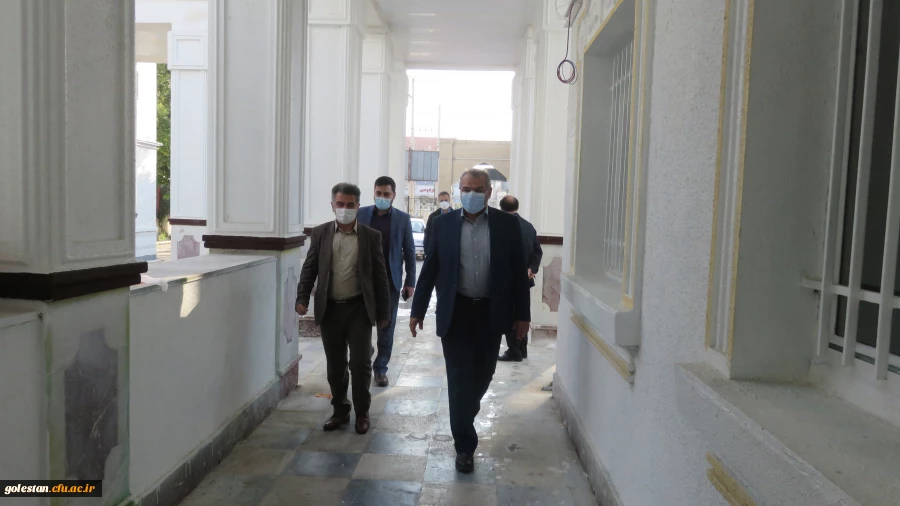 بازدید مهندس دهرویه معاونت استانداری و فرماندار ویژه گنبد کاووس از واحد دانشگاهی شهید بهشتی این شهرستان 4