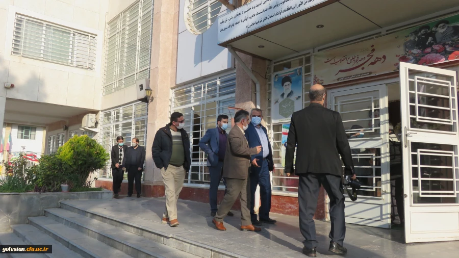 بازدید مهندس دهرویه معاونت استانداری و فرماندار ویژه گنبد کاووس از واحد دانشگاهی شهید بهشتی این شهرستان 8