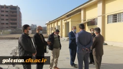 بازدید مهندس دهرویه معاونت استانداری و فرماندار ویژه گنبد کاووس از واحد دانشگاهی شهید بهشتی این شهرستان 9