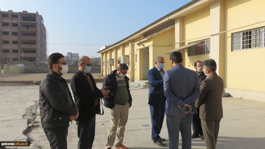 بازدید مهندس دهرویه معاونت استانداری و فرماندار ویژه گنبد کاووس از واحد دانشگاهی شهید بهشتی این شهرستان 9