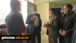 بازدید مهندس دهرویه معاونت استانداری و فرماندار ویژه گنبد کاووس از واحد دانشگاهی شهید بهشتی این شهرستان 12