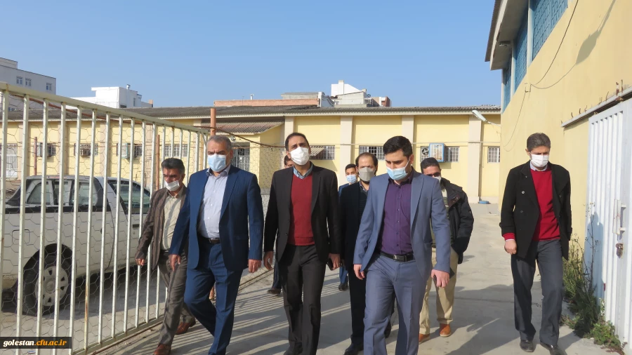 بازدید مهندس دهرویه معاونت استانداری و فرماندار ویژه گنبد کاووس از واحد دانشگاهی شهید بهشتی این شهرستان 10