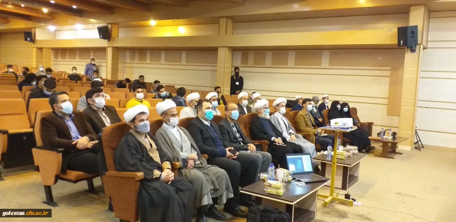 با حضور مدعوین استانی و شهرستان اولین همایش استانی دانشگاه فرهنگیان ،تقریب مذاهب از نظر تا عمل در واحد دانشگاهی شهید بهشتی گنبد کاووس برگزار شد 3