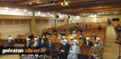 با حضور مدعوین استانی و شهرستان اولین همایش استانی دانشگاه فرهنگیان ،تقریب مذاهب از نظر تا عمل در واحد دانشگاهی شهید بهشتی گنبد کاووس برگزار شد 7
