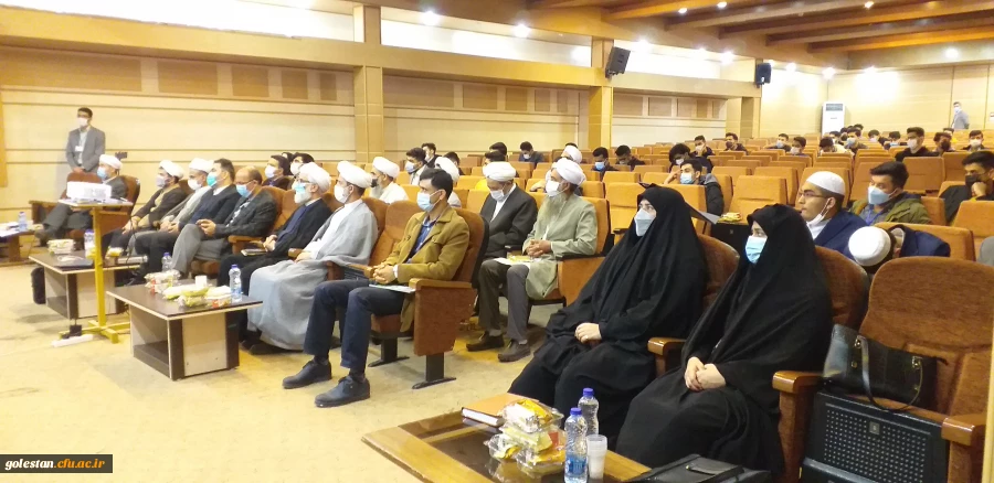 با حضور مدعوین استانی و شهرستان اولین همایش استانی دانشگاه فرهنگیان ،تقریب مذاهب از نظر تا عمل در واحد دانشگاهی شهید بهشتی گنبد کاووس برگزار شد 8