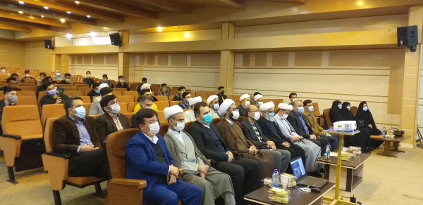 با حضور مدعوین استانی و شهرستان اولین همایش استانی دانشگاه فرهنگیان ،تقریب مذاهب از نظر تا عمل در واحد دانشگاهی شهید بهشتی گنبد کاووس برگزار شد 9