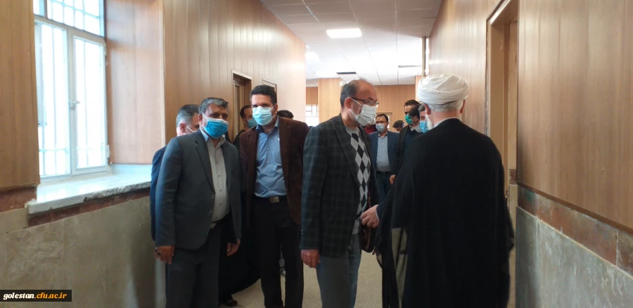 با حضور دکتر نوید ثنائی سرپرست دانشگاه فرهنگیان استان گلستان، حجت الاسلام و المسلمین دکتر علیرضارحیمی نژاد مسئول دفتر نهاد مقام معظم رهبری در دانشگاه فرهنگیان استان گلستان، مهندس جلال الدین تاج پور ریاست آموزش و پرورش شهرستان کلاله و سایر مدعوین انجام شد: