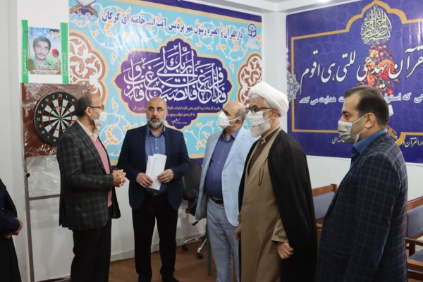 افتتاح دارالقرآن والعتره رسول مهر در پردیس آیت الله خامنه ای گرگان 4
