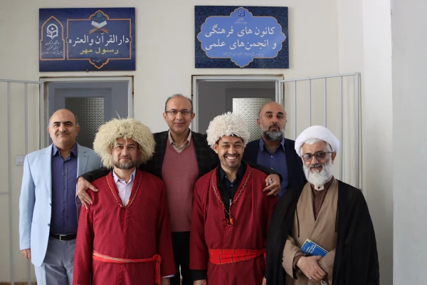 افتتاح دارالقرآن والعتره رسول مهر در پردیس آیت الله خامنه ای گرگان 5