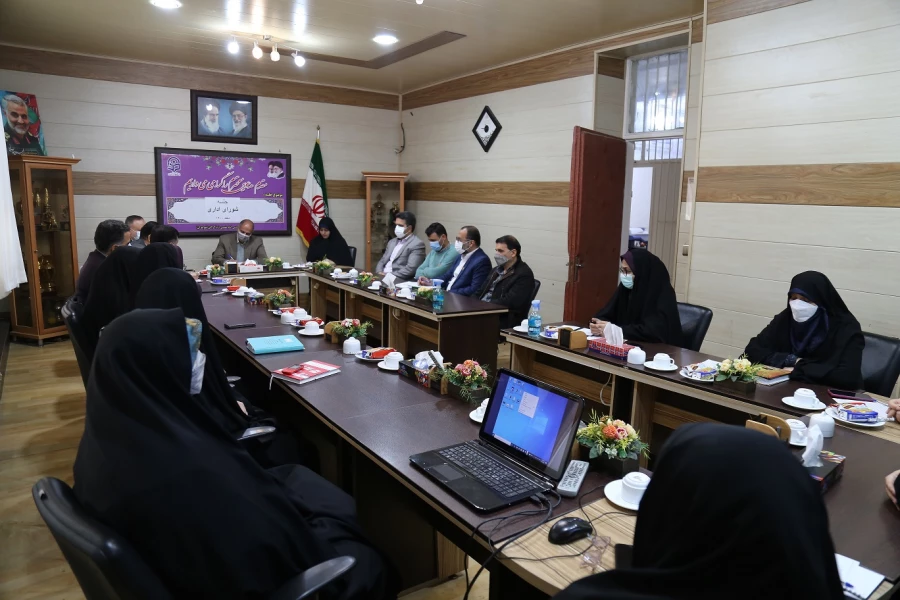 آخرین جلسه شورای اداری سال 1400 دانشگاه فرهنگیان پردیس امام خمینی(ره) گرگان. 2