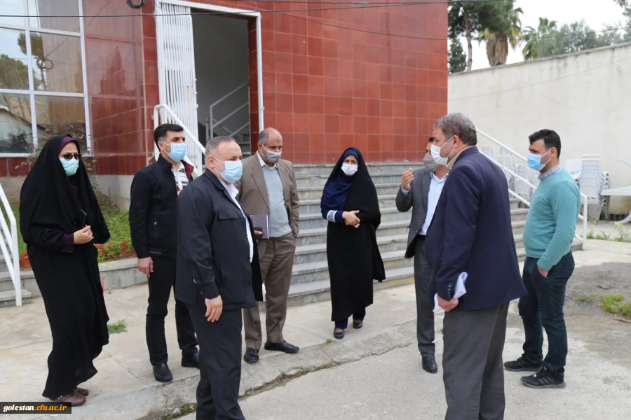 بازدید سرپرست دانشگاه فرهنگیان استان گلستان  از پردیس امام خمینی (ره) گرگان. 2