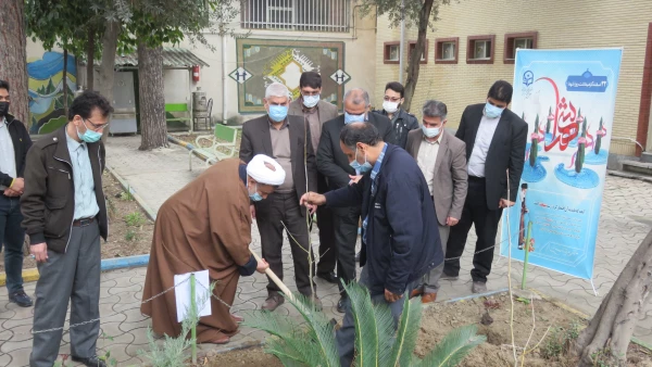 با حضور حجت الاسلام والمسلمین ترابی امام جمعه گنبد کاووس و مهندس دهرویه معاونت استاندار و فرماندار ویژه گنبد کاووس  9