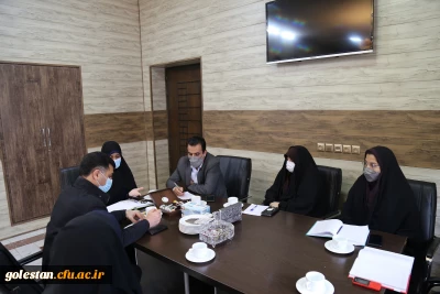  سومین جلسه کمیته آموزشی در سال تحصیلی 1401 - 1400 پردیس امام خمینی (ره) گرگان .