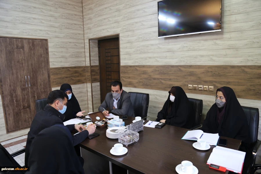 سومین جلسه کمیته آموزشی در سال تحصیلی 1401 - 1400 پردیس امام خمینی(ره) گرگان . 2