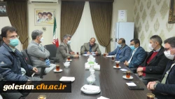 آخرین جلسه شورای اداری سال 1400 واحد دانشگاهی شهید بهشتی گنبد کاووس 2