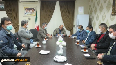 آخرین جلسه شورای اداری سال 1400 واحد دانشگاهی شهید بهشتی گنبد کاووس