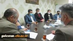 آخرین جلسه شورای اداری سال 1400 واحد دانشگاهی شهید بهشتی گنبد کاووس 3