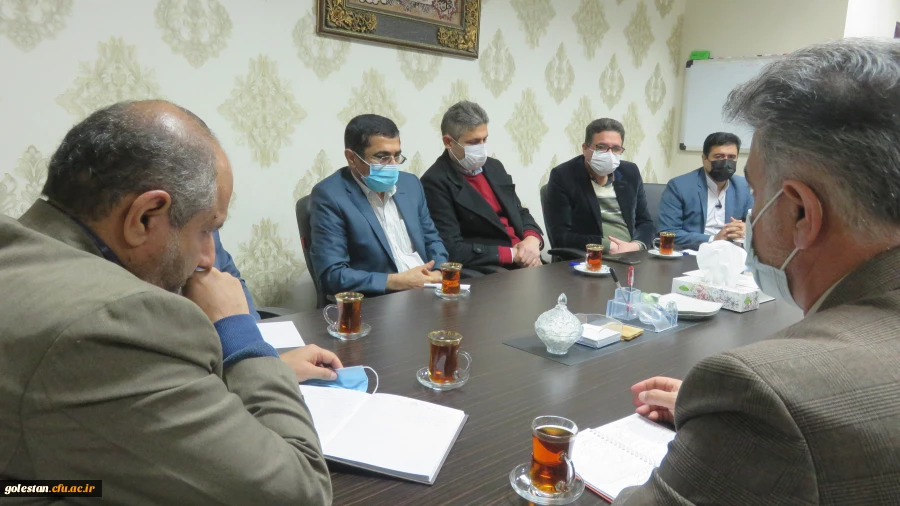 آخرین جلسه شورای اداری سال 1400 واحد دانشگاهی شهید بهشتی گنبد کاووس 3