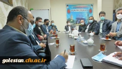 آخرین جلسه شورای اداری سال 1400 واحد دانشگاهی شهید بهشتی گنبد کاووس 4