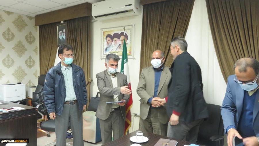 آخرین جلسه شورای اداری سال 1400 واحد دانشگاهی شهید بهشتی گنبد کاووس 5