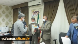 آخرین جلسه شورای اداری سال 1400 واحد دانشگاهی شهید بهشتی گنبد کاووس 8