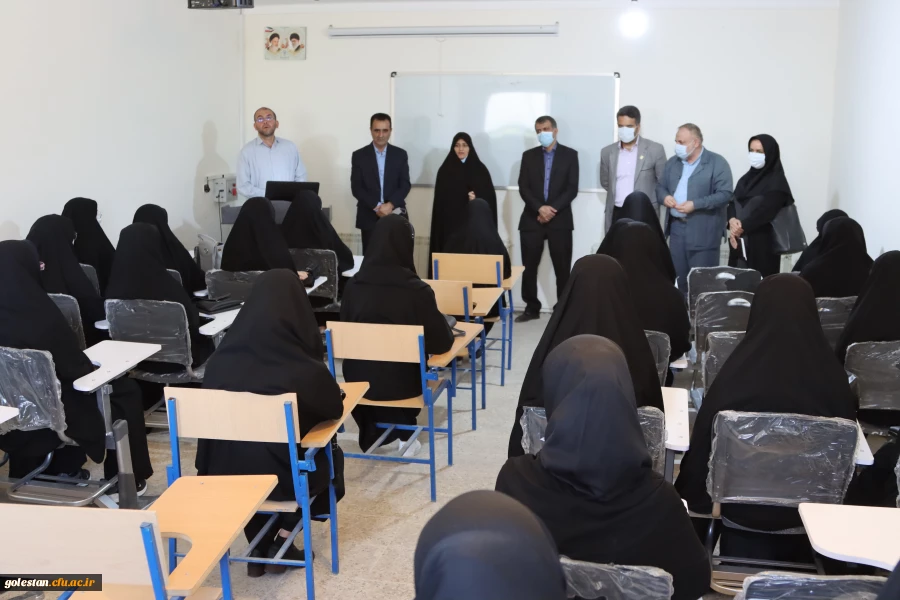 از سرگیری کلاس های درس به شیوه حضوری در دانشگاه فرهنگیان استان گلستان 4