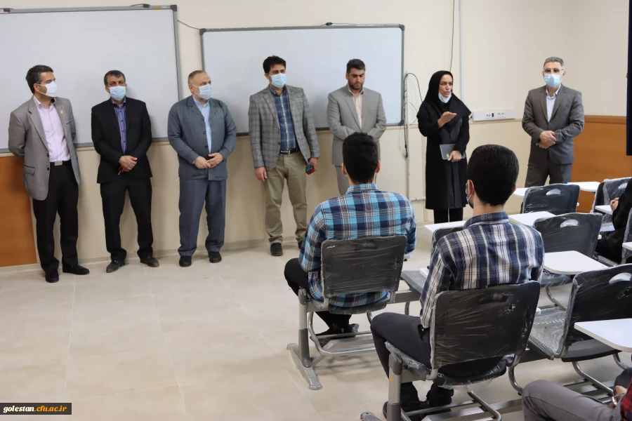 از سرگیری کلاس های درس به شیوه حضوری در دانشگاه فرهنگیان استان گلستان 6