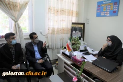 بازدید معاون آموزشی ، فرهنگی و پژوهشی دانشگاه فرهنگیان پردیس امام خمینی (ره) گرگان از مدارس مجری طرح کارورزی . 2