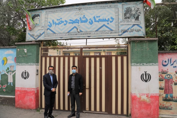 بازدید معاون آموزشی ، فرهنگی و پژوهشی دانشگاه فرهنگیان پردیس امام خمینی (ره) گرگان از مدارس مجری طرح کارورزی . 2