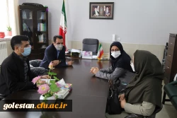 بازدید معاون آموزشی ، فرهنگی و پژوهشی دانشگاه فرهنگیان پردیس امام خمینی (ره) گرگان از مدارس مجری طرح کارورزی . 2