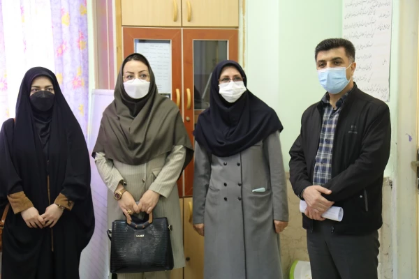 بازدید معاون آموزشی ، فرهنگی و پژوهشی دانشگاه فرهنگیان پردیس امام خمینی (ره) گرگان از مدارس مجری طرح کارورزی . 2