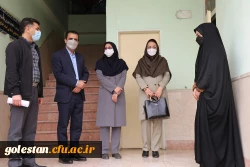 بازدید معاون آموزشی ، فرهنگی و پژوهشی دانشگاه فرهنگیان پردیس امام خمینی (ره) گرگان از مدارس مجری طرح کارورزی . 2