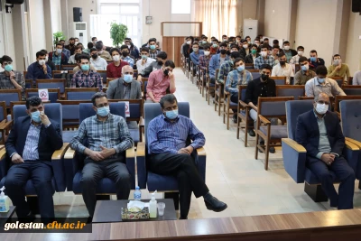 نشست صمیمی دانشجومعلمان ورودی 1400 با حضور سرپرست محترم دانشگاه فرهنگیان استان گلستان