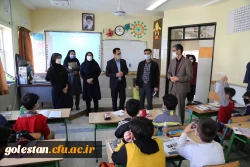 بازدید از مدارس مجری طرح کارورزی . 3