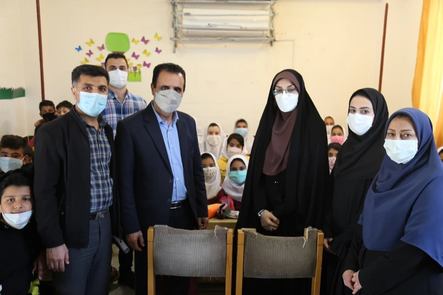 بازدید از مدارس مجری طرح کارورزی . 7