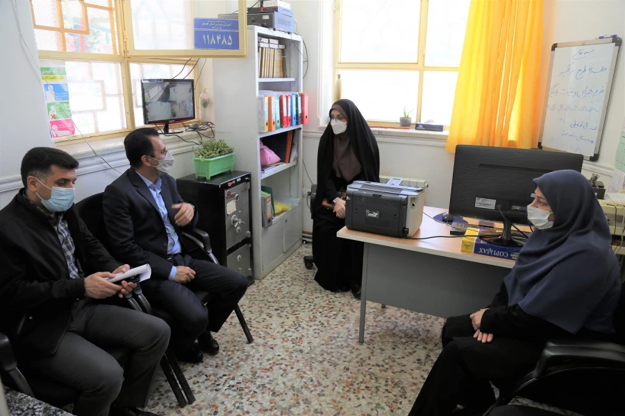 بازدید از مدارس مجری طرح کارورزی . 8